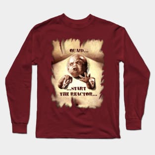 Total Recall (1990) Kuato: "QUAID...START THE REACTOR..." Long Sleeve T-Shirt